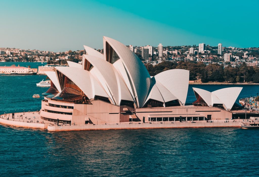 Sydney Opera House from the outside