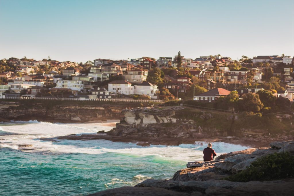 Bondi Beach from a distance