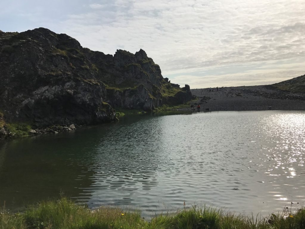 View of Djupalon lagoon