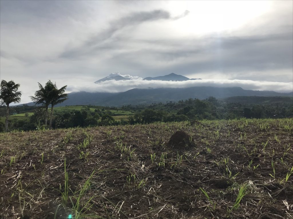 Mount Kanlaon in the Philippines