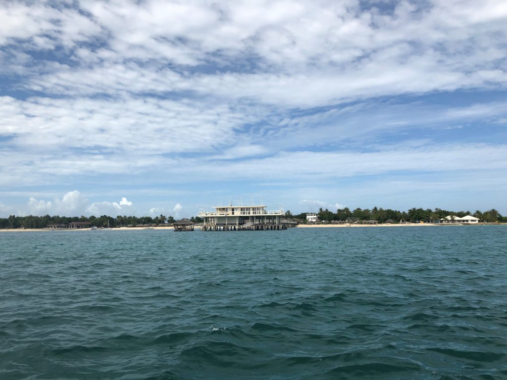 Lakawon island in the Philippines