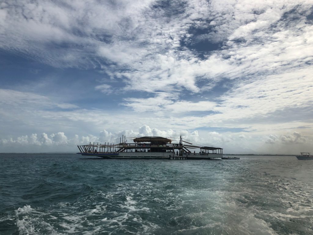 Lakawon Floating Bar in the Philippines