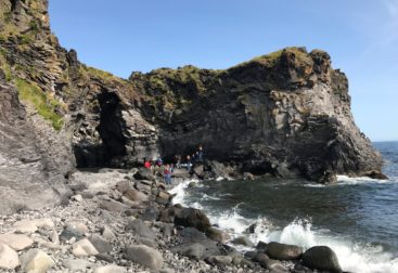 Caves at Hellnar