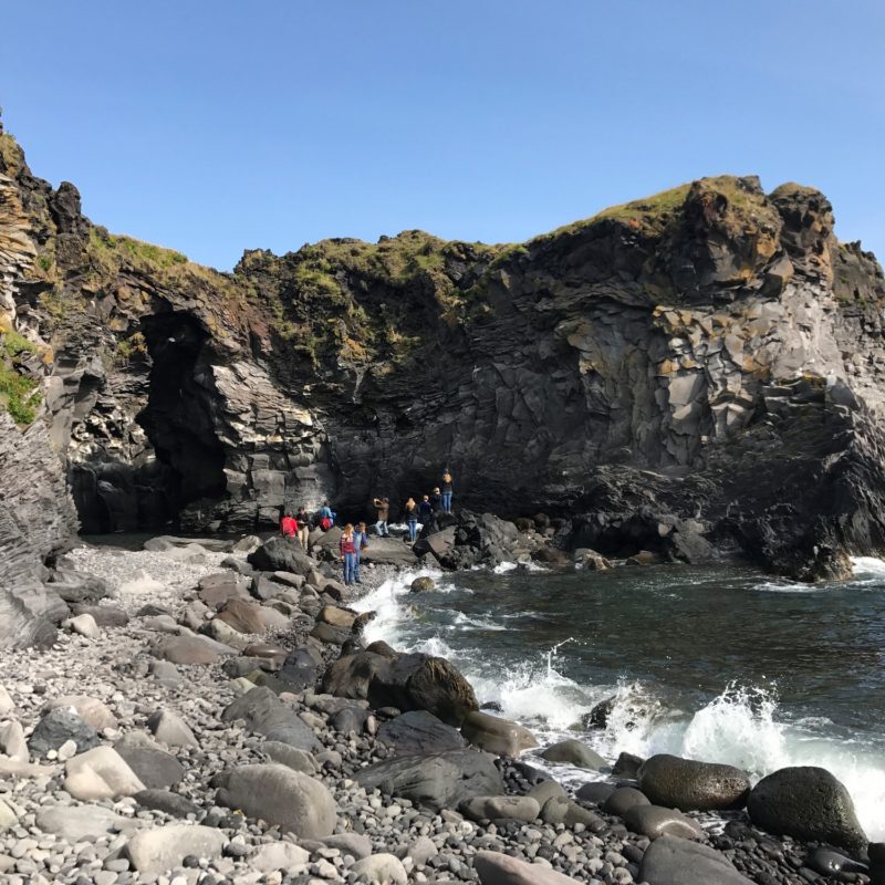 Caves at Hellnar